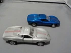 2 Vintage Hot Wheels Sputafuoco Heisse Rader Astro II Chevrolet blue, silver