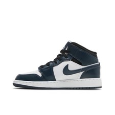 Air Jordan 1 Mid GS 'Armory Navy' 554725-411