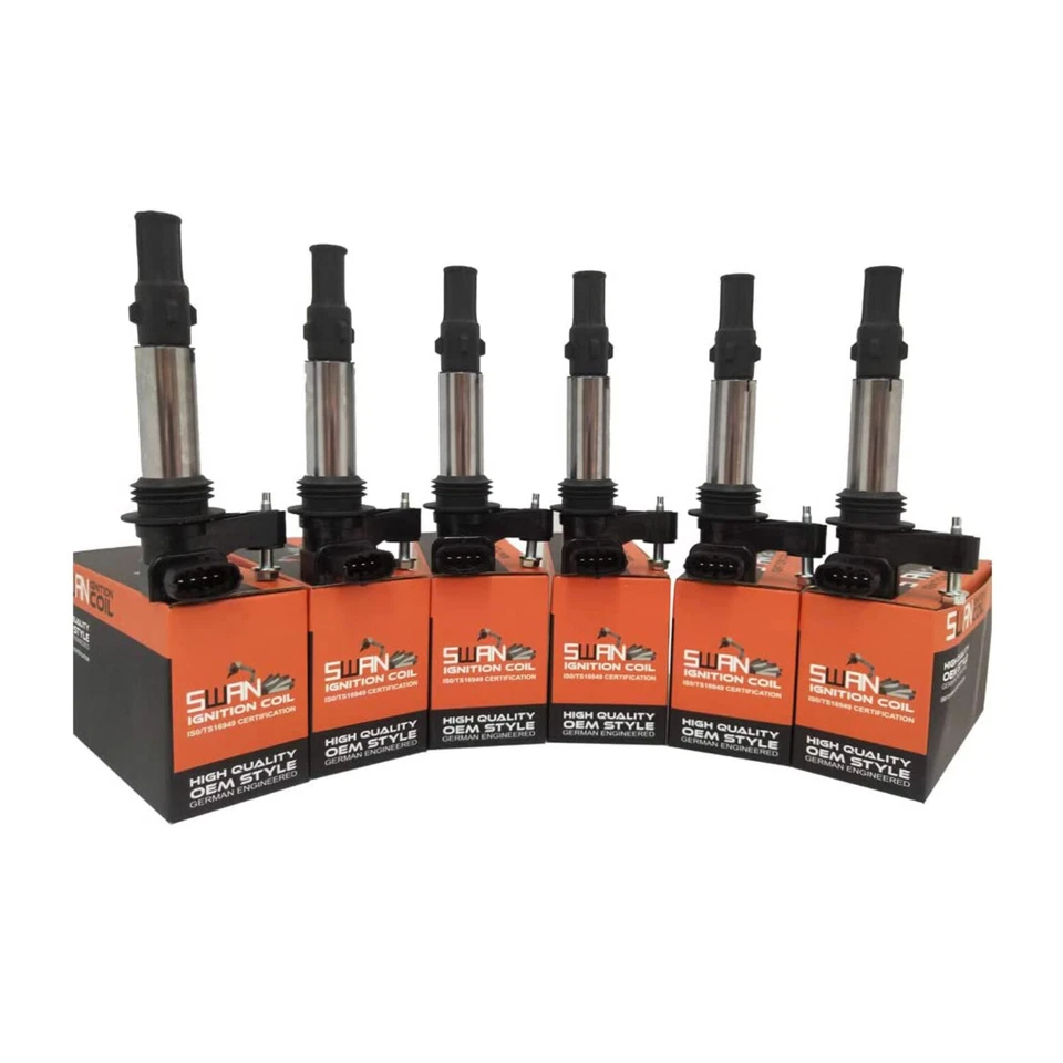 Ignition Coil Spark Plug & Gasket Set for Holden Commodore Calais Crewman VZ - image 2 of 4