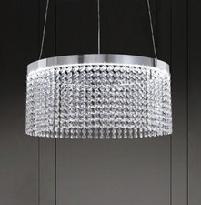 Plafoniera in cristallo Lampadario a LED da soffitto per camera da letto 35W