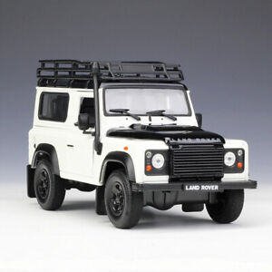 Welly 1 24 Scale Diecast Model Car for sale online Land Rover Defender 90 With Snorkel White