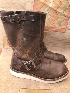 red wing women's engineer boots