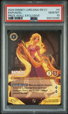 2024 DISNEY LORCANA CHALLENGE PROMO PRIZE WALL EXCLUSIVE #4 2024 DISNEY LORCANA CHALLENGE PROMO PRIZE WALL EXCLUSIVE #4