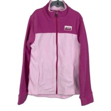 Levi's Strauss  Co Girls Long Sleeve Zip Down Cardigan Size L