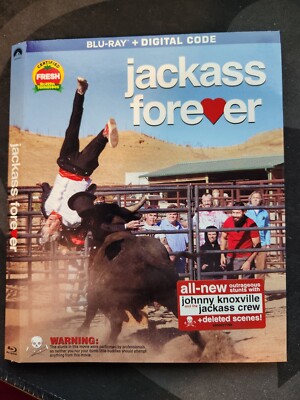 Jackass Forever (Blu-ray, 2022) OOP Slipcover Only 
