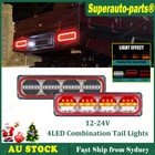 <!--F#f_0-->Pair 4 LED Combination Tail Lights Stop/Tail/ Indicator/Reverse Truck Ute NEW<!--F/-->