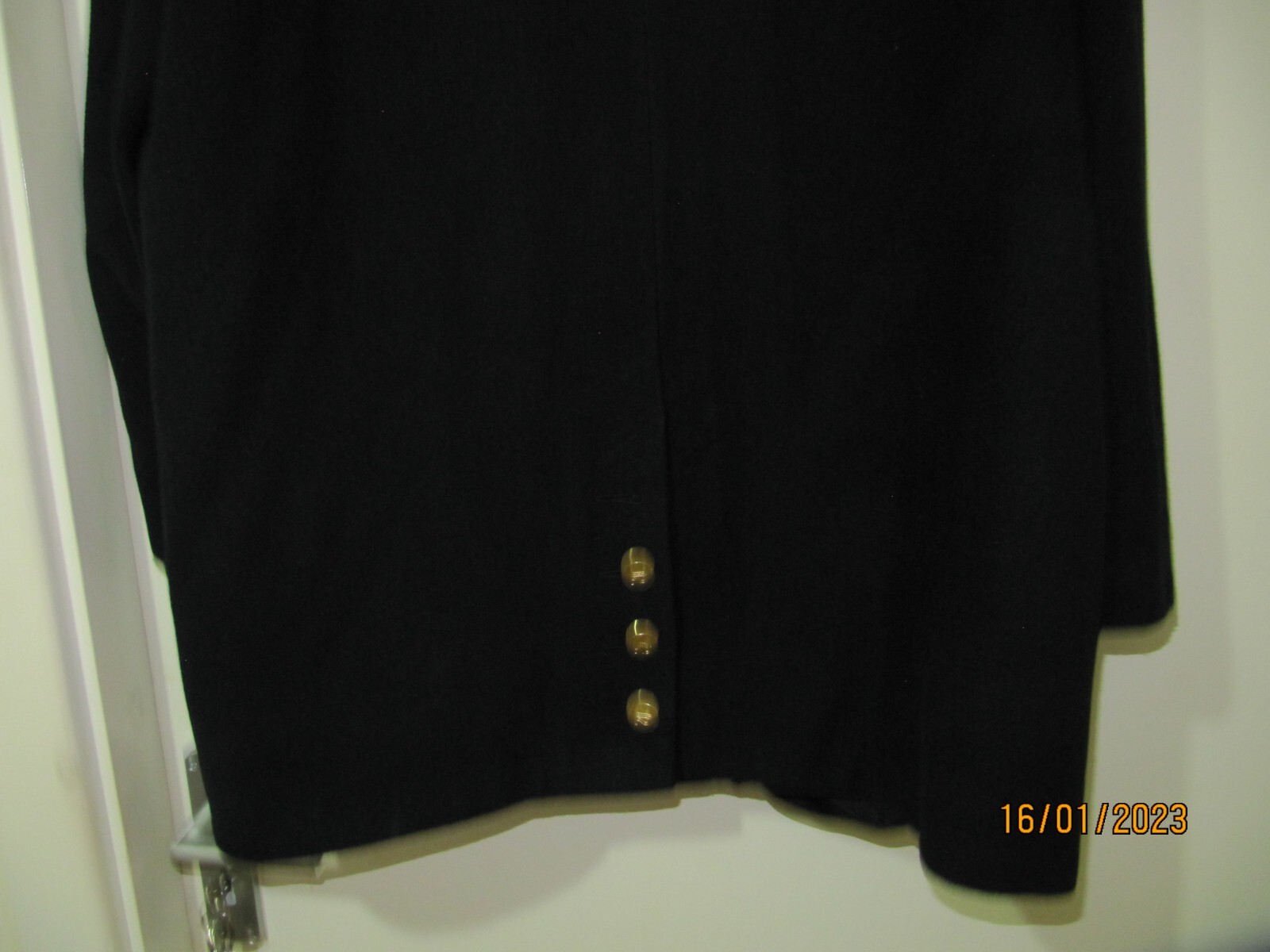 Vintage Dorene By Dolman Jacket UK 18 Black image 6