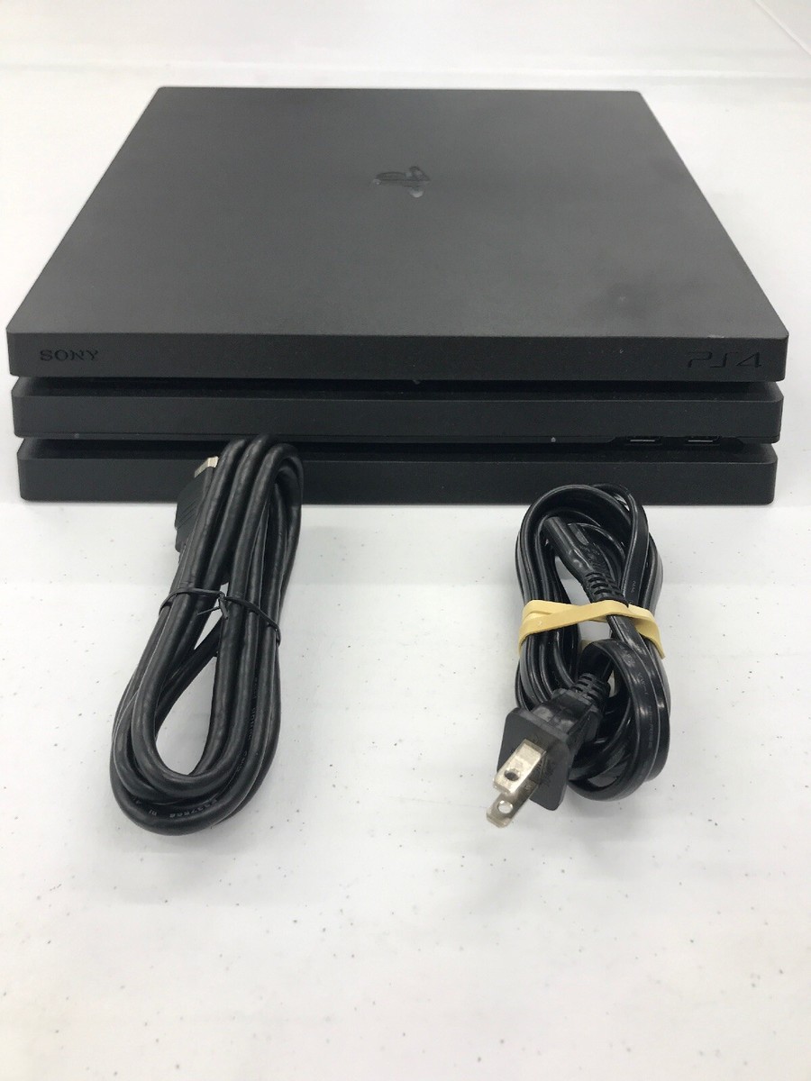 Sony PlayStation PS4 Pro 1TB 4K Console Black 711719513605|