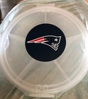 New Official NFL Licensed Patriots Food Caddy With 6 Snack Compartments — photo 1