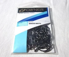 Owner Ringed Mutu Circle Hooks Pro Pack 1/0 2/0 3/0 4/0 **CHOOSE SIZE**