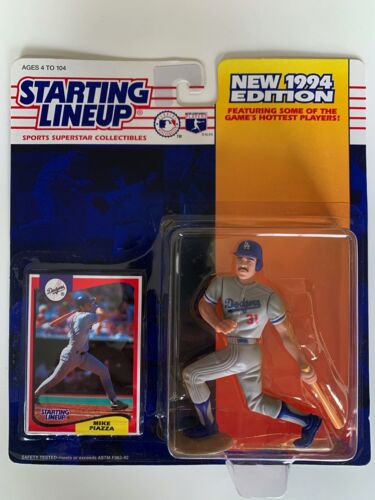 Mike Piazza Los Angeles Dodgers 1994 Starting Lineup Action Figure New  NM-MINT +