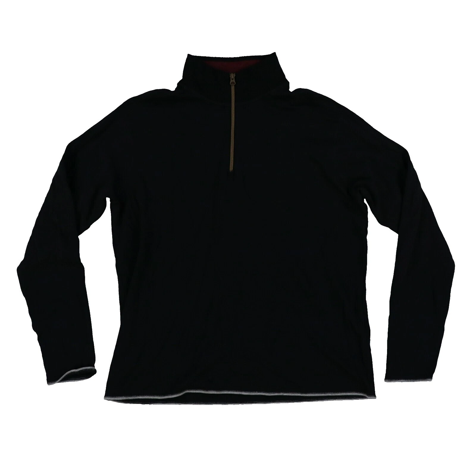 Robert Graham 男纯棉 1/2 ZIP 功能