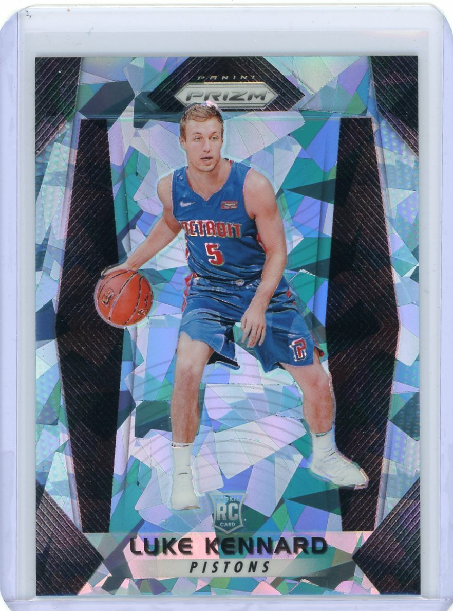 2017/18 Panini Prizm Blue Ice Prizm Rookie #171 Luke Kennard #40/99