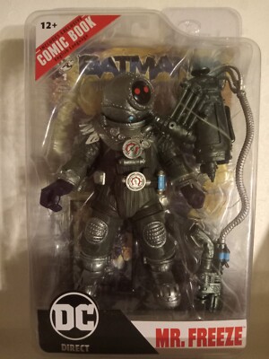 DC Direct McFarlane Toys Page Punchers Mr Freeze with Batman Comic 2023 NIB