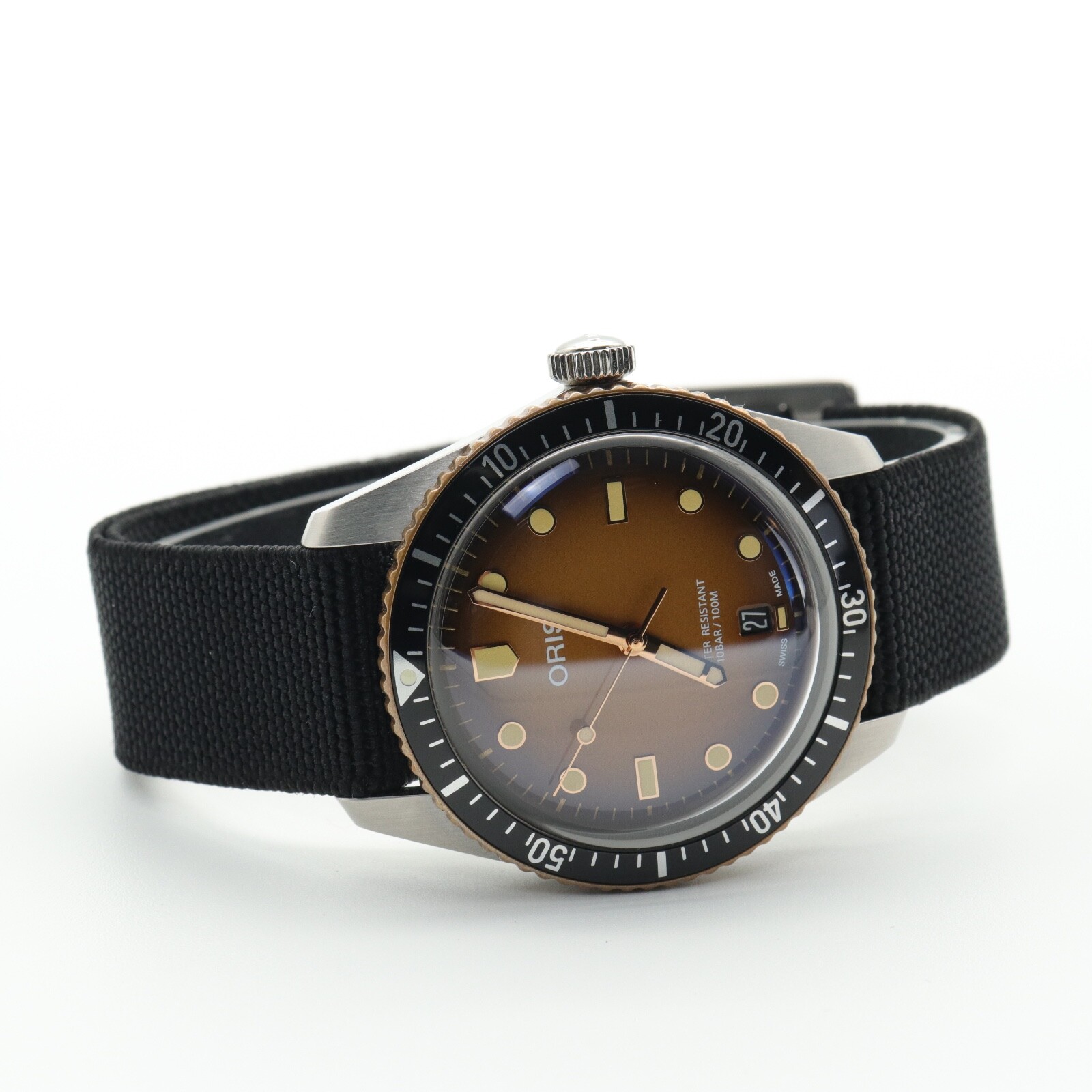 Oris Diver 65 Sixty Five Bronze 40mm Watch Ref. 01 733 7707 435607