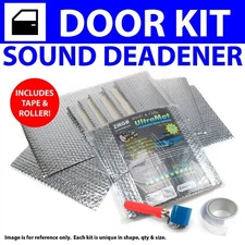 Heat & Sound Deadener Jeep Wrangler 2007 - 14 4Dr Kit + Tape, Roller 19656Cm2