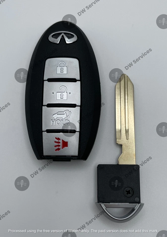 ¡NUEVO! Infiniti FX37/FX35/QX70/FX50 Mando a distancia LLAVERO INTELIGENTE KR55WK49622 Foto 4 de 4