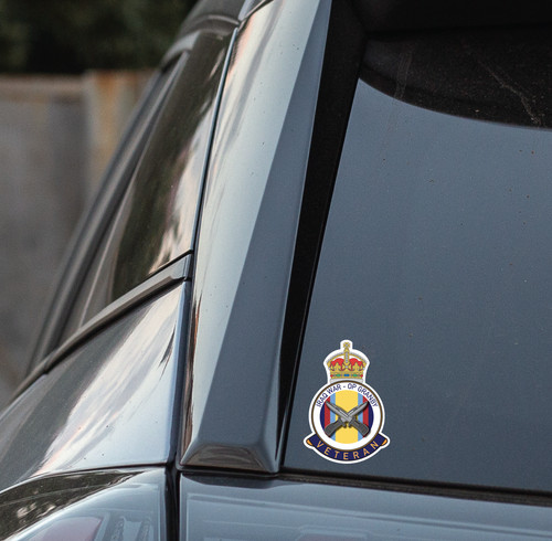 Iraq War - Op Granby Veteran UV Laminated Decal - Picture 3 of 7