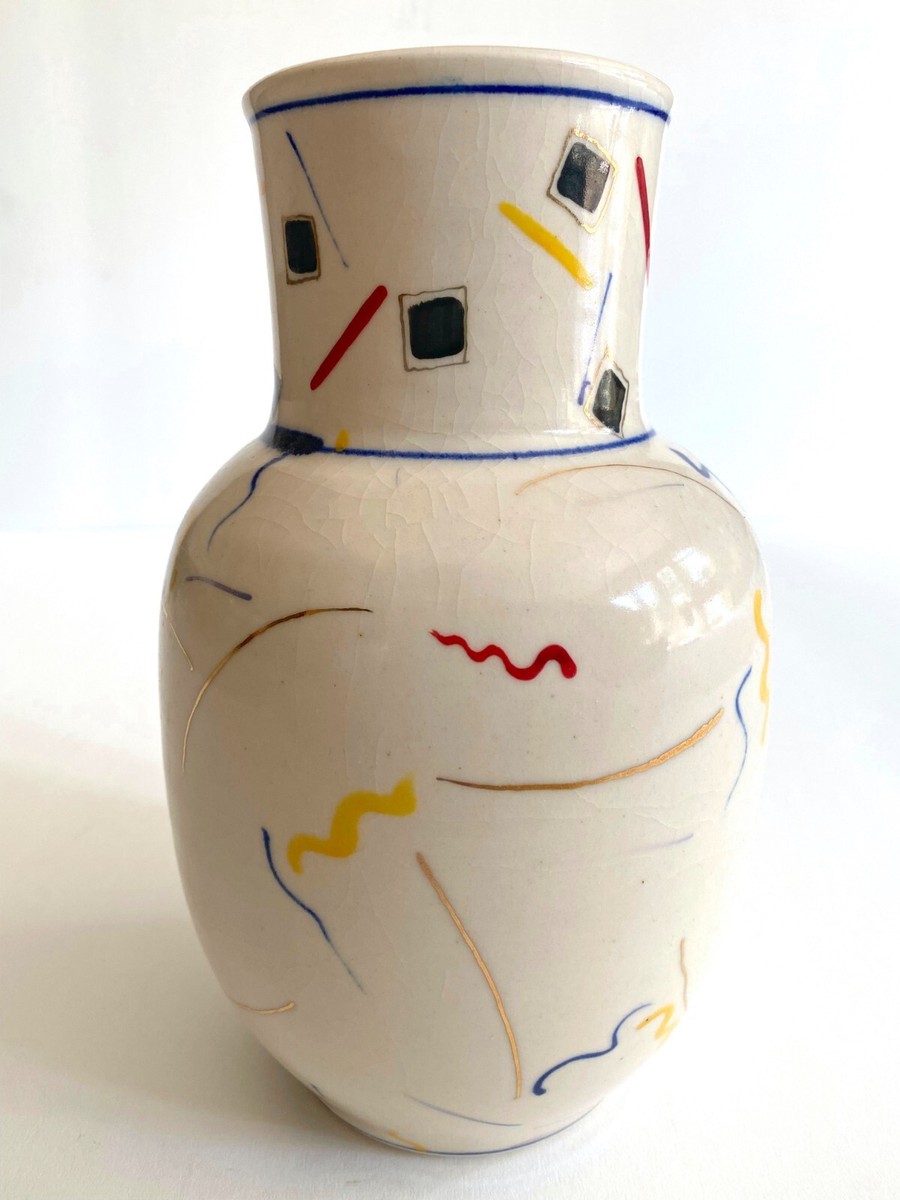 SCOTT MCDOWELL BARNEYS NY RARE 1980'S POSTMODERN STUDIO POTTERY