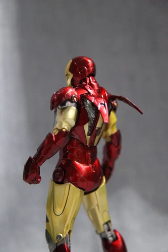 ZD Toys Iron Man 2 Movie Figure Iron man Mark MK6 & War Machine 7" Action Figure - Picture 15 of 28