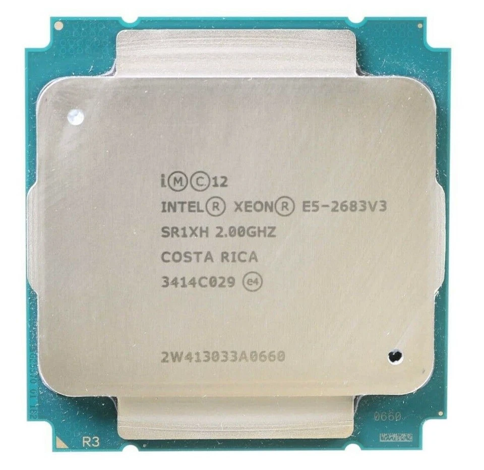 Intel Xeon E5-2683 v3 SR1XH 2.0 - 3.0GHz, 35MB, 14 Core, FCLGA2011-3, 120W CPU - Image 3 of 4