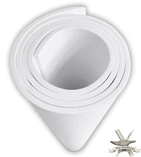 6mm EVA Foam Cosplay White 35 x 59 inch Sheet Ultra High Density *Free Shipping