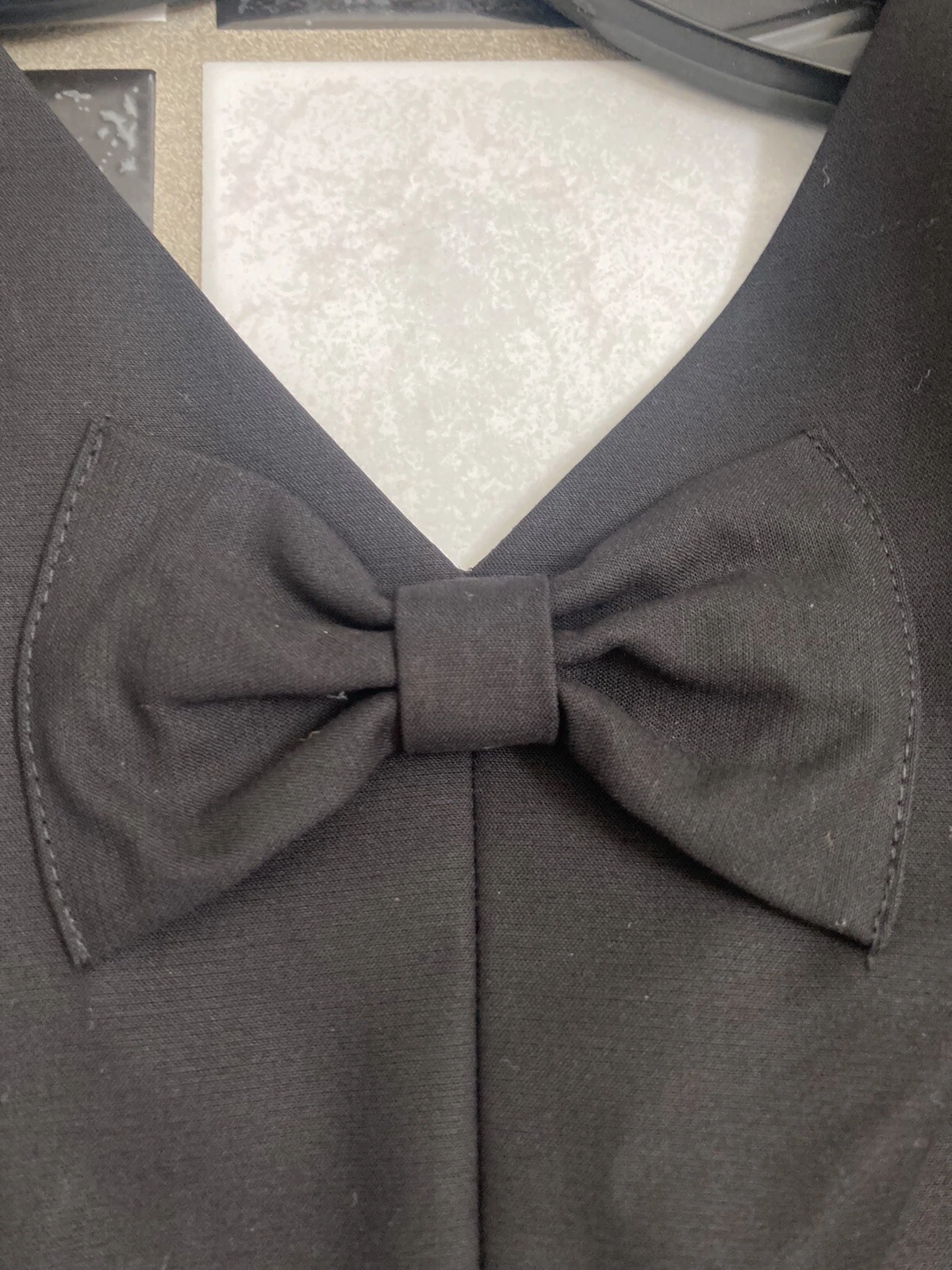 Abito a pieghe NUOVO CON ETICHETTE 100% AUTENTICO ROSSO Valentino fiocco posteriore vita caduta taglia 04