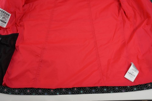 Columbia Interchange Outgrown Kids Large Black Snowflake Lined Waterproof Jacket - Picture 9 of 10