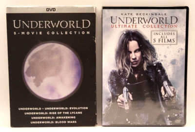 Underworld Complete Film Collection 5 Pack (DVD) W SLIPCOVER NEW FACTORY SEALED