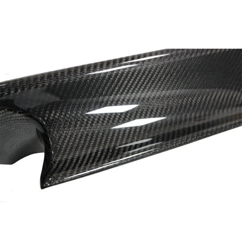 Parachoques delantero de fibra de carbono seco divisor lateral labio para BMW Serie 3 M3 2005-2012 Foto 2 de 4