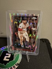 2025 Topps Chrome - Connor Wong #10 RayWave Refractor