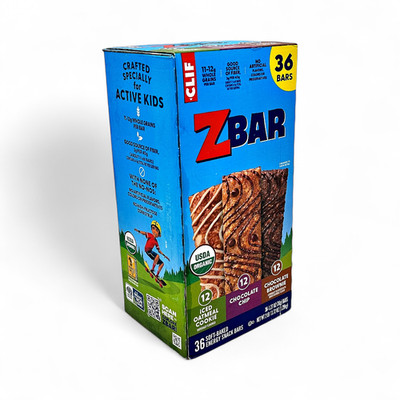 Clif Z-Bar Soft-Baked Energy Snack Bars Variety Pack 36-Count