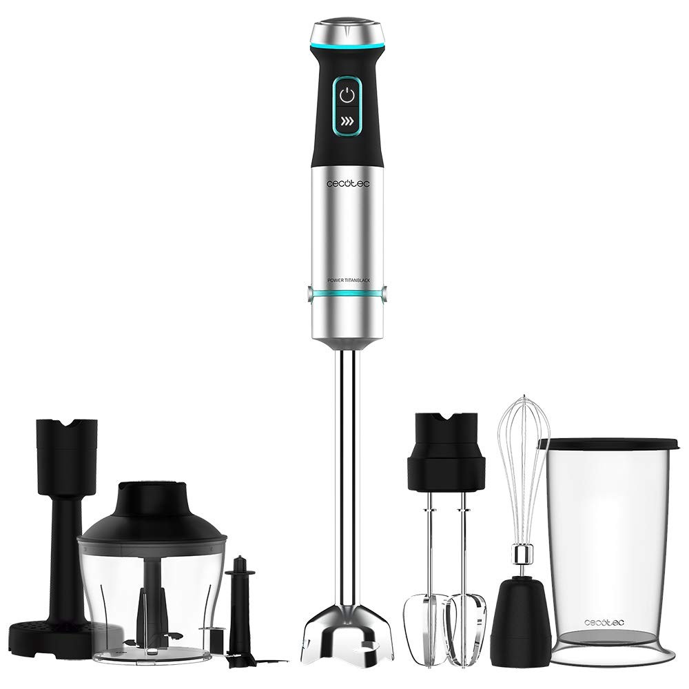 Cecotec Power Titanblack 1200 XL Perfectcream&Crush - 1200W Professional