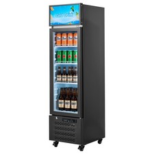 Uimoso Commercial Upright Refrigerator 6.1 Cu.Ft Beverage Display Cooler