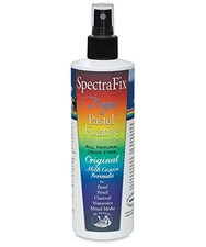 SpectraFix Degas Pastel Fixative All Natural non Aerosol Pump Action Spray 360ml