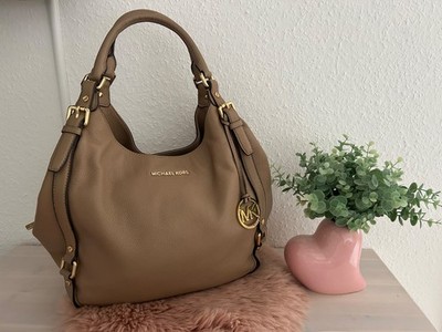 Original MICHAEL KORS BEDFORD Leder Handtasche Ledertasche Hand Tasche