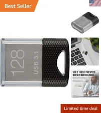 128GB Elite-X Fit USB 3.1 Flash Drive - Compact, High-Performance Storage