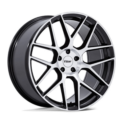 TSW Wheels Rim TW002 LASARTHE 20X10.5 5X120 ET38 74.1CB Gloss Black Machined