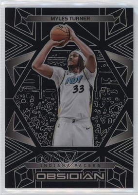 2024-25 Panini Obsidian Myles Turner #32 4l3