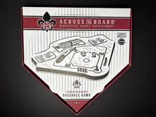 ACROSS THE BOARD: Handcrafted Unique Entertainment - Baseball Game, COMPLETE VG