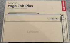 NEW LENOVO YOGA TAB PLUS 12.7" 3K TABLET 16GB 256GB W/TAB PEN PRO  KEYBOARD