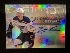 2024-25 Upper Deck SPx Hockey Zachary Bolduc #SSR-ZB Super Scripts Rookie