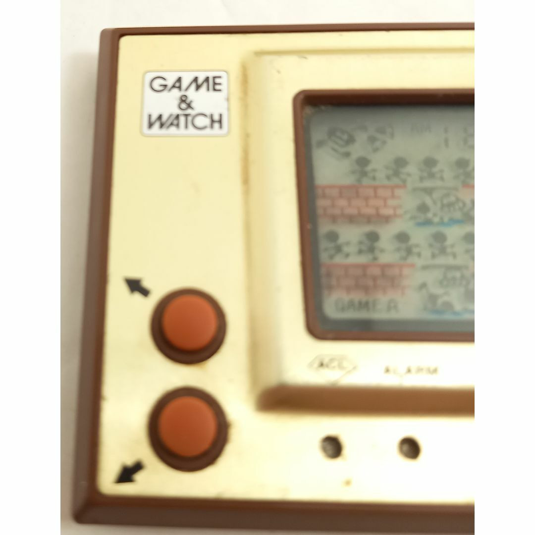 Nintendo 任天堂/ゲームウォッチ/GAME&amp;WATCH /MH-06 MANHOLE/-/ゲーム機/Cランク/69【中古】 LCD MANHOLE Game Watch Gold Boxed MH-06 Tested Nintendo