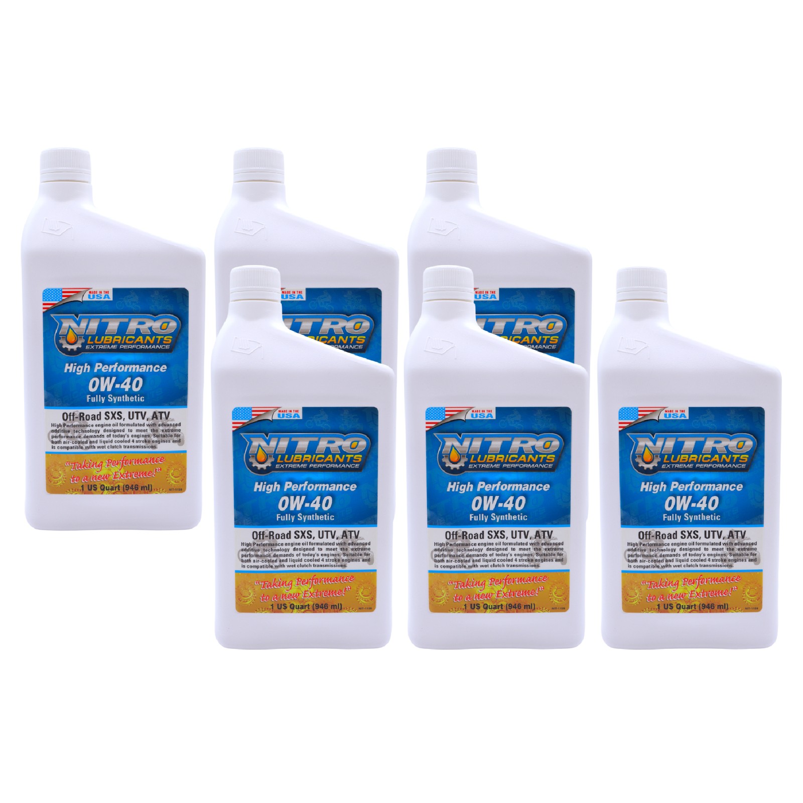 &ndash; Fully Synthetic, 1 Qt (6-pack)