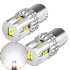 2/4X 1156 AUXITO BA15S 2800LM P21W Back LED up Reverse Light 6000K Bulb White US