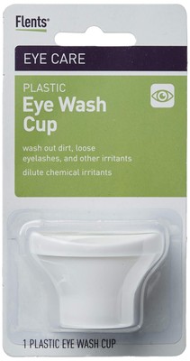 Flents Eye Wash Cup, Wash Out Dirt, Loose Eyelashes, & Other Irritants
