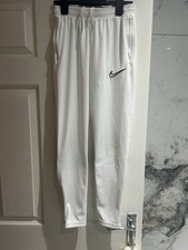 Kids Nike White Dri Fit Joggers Size L (12-13yrs) Brand New Without Tags