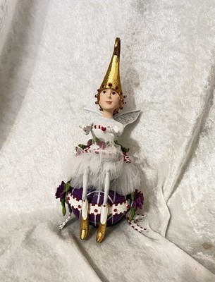 MacKenzie Childs Patience Brewster Nutcracker Suite Sugarplum Fairy 8 3/4 