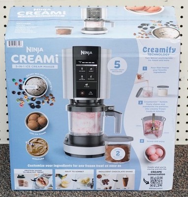 NEW - Ninja NC300WH Creami 5-in-1 Ice Cream Maker