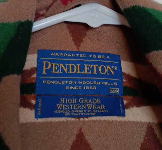 Vintage Pendleton Wool Jacket - Native Inspired T… - image 5